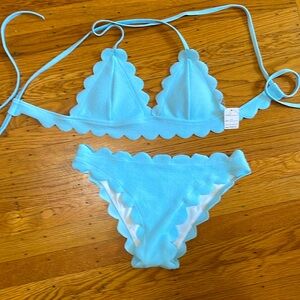 Baby Blue Bikini M